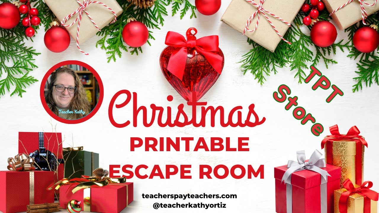 Christmas Printable Escape Rooms