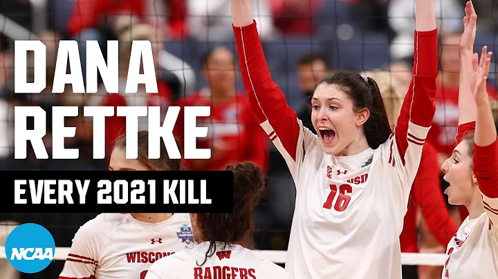 Every Dana Rettke kill in the 2021 NCAA volleyball...