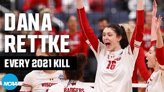 Every Dana Rettke kill in the 2021 NCAA volleyball tournament