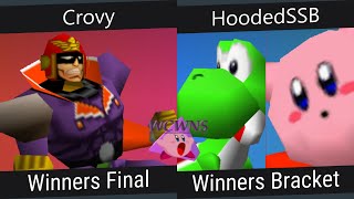 WCWNS - Winners Final - Crovy (Falcon) Vs. HoodedSSB (Yoshi, Kirby)