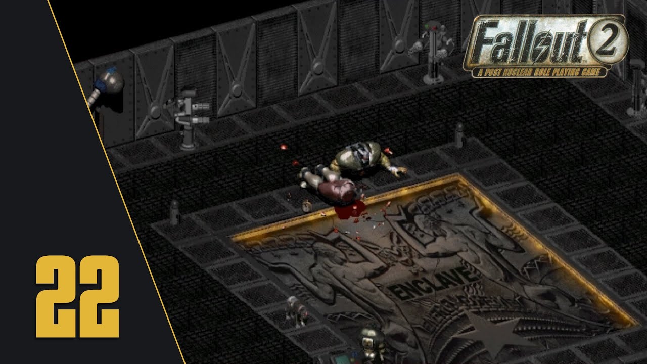 FALLOUT 2 • The End Game, The Enclave Oil Rig • Part 22 - YouTube