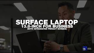 Meet the Surface Laptop 13.8" with Intel &amp; Privacy Screen | Data#3