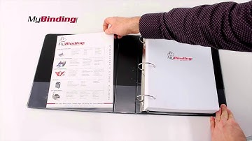 Wilson Jones Heavy Duty Opaque Round Binders Demo W364 34NB W364 44NB W3684 49NB