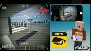 CARA MEMBUAT CCTV DI MINECRAFT PE || WORKING CCTV IN MINECRAFT screenshot 4