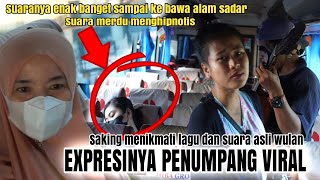 Wulan Pengamen Suara Emas ngamen dibus..!!!lihat expresinya penumpang bikin semangat