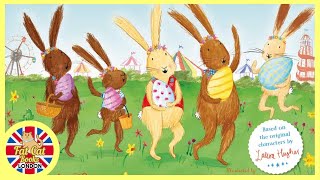 Short easter story for preschoolers, 5 Little Easter Bunnies, kindergarten learning videos numbers