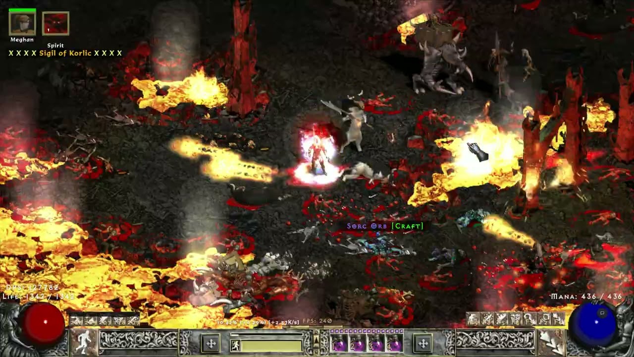 Bow Sorceress Enchant S12 Diablo 2 PD2 - SO FUN!