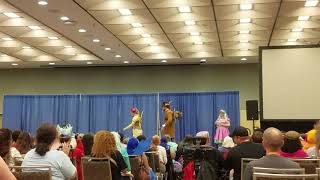 Wedding proposal at BronyCon Cosplayer fashion show