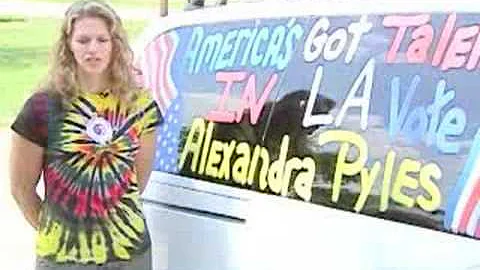 Galax Girl Showing 'Talent' To America