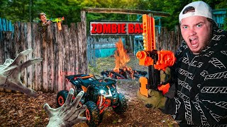 1000 ZOMBIES Vs SURVIVAL BASE! 24 Hour Challenge