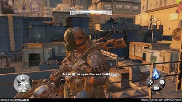 RPCS3 PS3 Emulator - Army of Two The 40th Day Ingame! VULKAN (84e7de0) LLVM