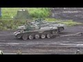 74式戦車の履帯脱落と回収作業 富士総合火力演習 第1学校予行