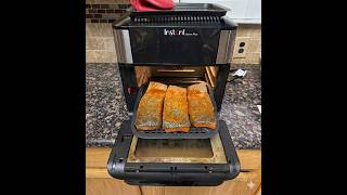 Making Airfryer Salmon