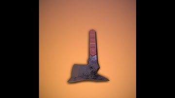 Game Asset Design: Custom 3D Combat Axe Showcase