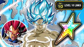 UNIVERSE TREE SSB GOKU ON LR SSG VEGETA TEAM! Dragon Ball Z Dokkan Battle