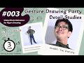 GESture DRAWing Party Detail Studies: #003 Yui Kurita/栗田 唯－Video/Photo Reference for Figure Drawing－