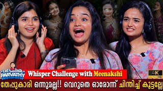 Whisper Challenge Game With Meenakshi Anoop | Adipwoli Task | Parvathy Babu | Milestone Makers