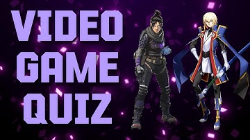 Video Game Quiz #4 (Screenshots, Inventory, Game Over Screen, Characters, Card Games)