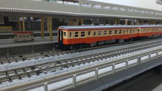 アオバ模型にて7 (架空)EF63型500番台牽引 貨客混合列車