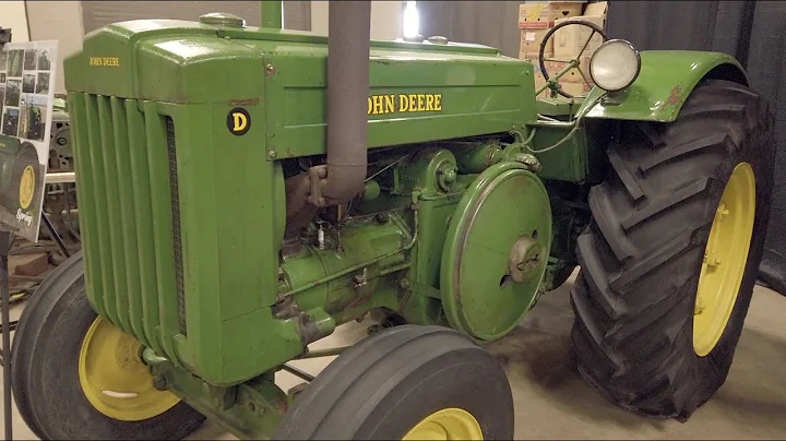 Vintage Tractor Was NEVER SOLD! New Old Stock  All Original 1948 John Deere Model D