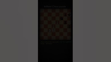 Brilliant Chess Puzzle | Chess tactics