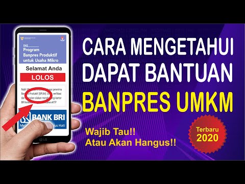 Cara Mengetahui Dapat Bantuan UMKM  | Segera Cek