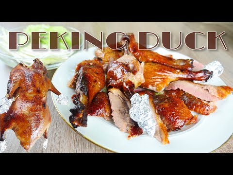 How to roast Peking duck at home no professional tools needed 北京烤鴨在家做