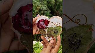 Customised Frames preserved with the loved one Rose..#resin #resinframe #trendingshorts #gifts