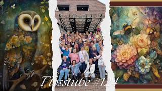 Flosstube 124 | Stitch Inn Retreat 2026 and WIP update