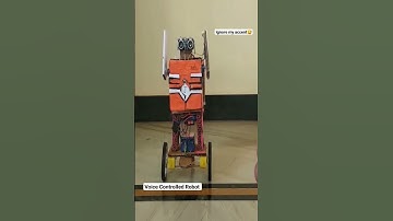 Voice Controlled Robot #arduino #robotics #live