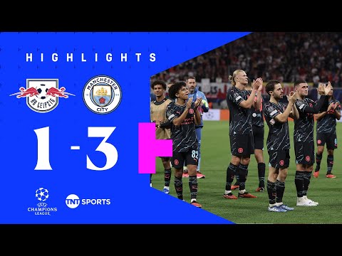 Álvarez & Doku Late Show! | RB Leipzig 1-3 Manchester City | Champions League Group Stage Highlights