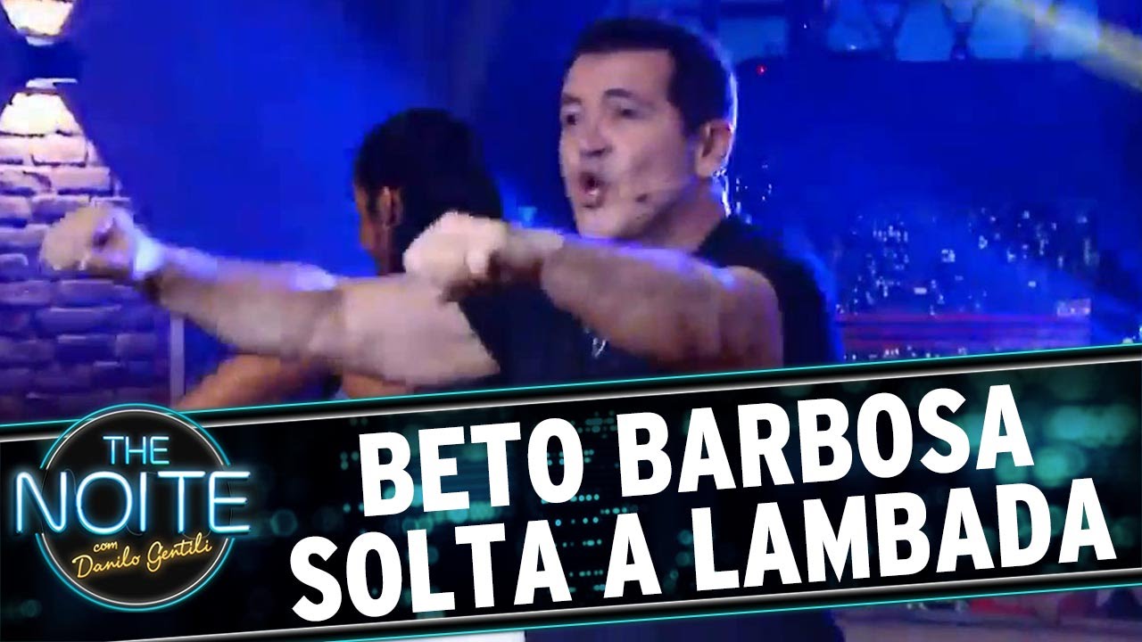 The Noite (11/04/16) - Beto Barbosa solta a Lambada no palco