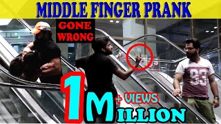 Showing Middle Finger To Strangers On Escalator Prank Amanah Mall Zero Brand Guru Raaj 2019