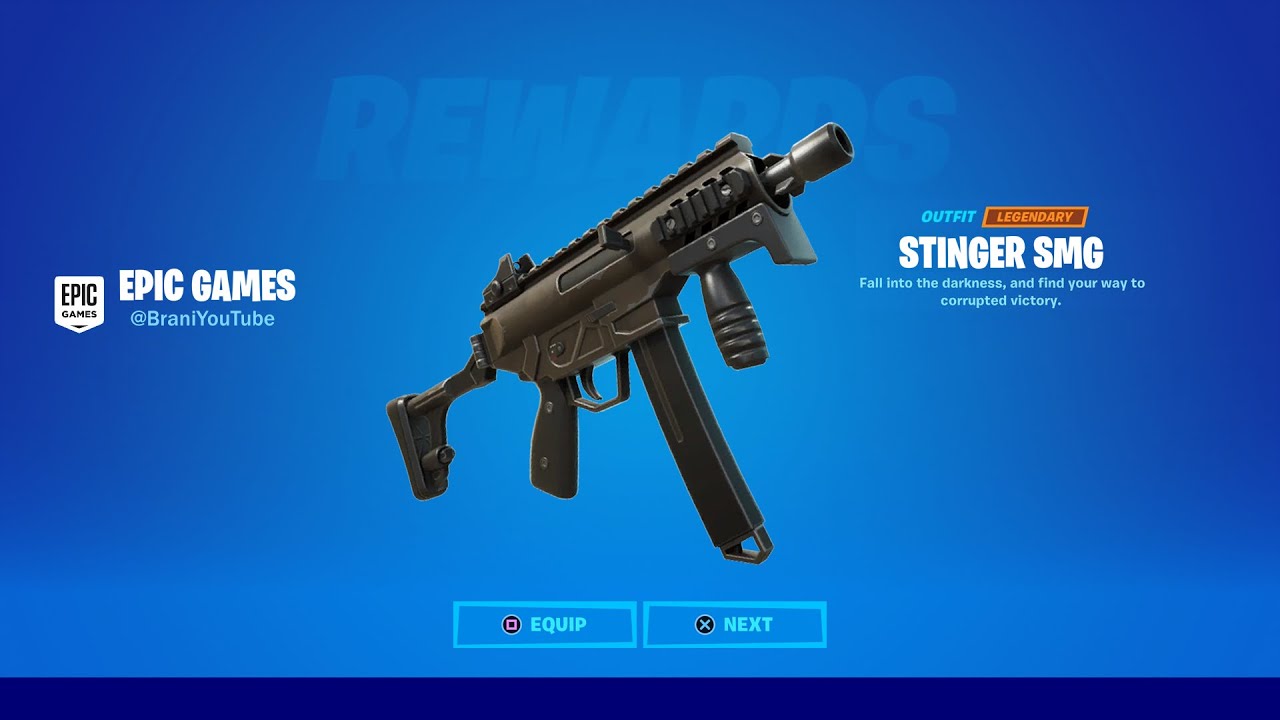 How To Get Mythic Stinger SMG in Fortnite Chapter 3 Location YouTube