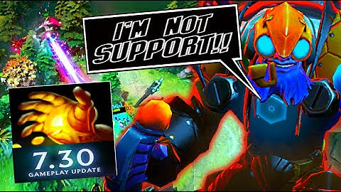 LENS TINKER - STOP PICKING TINKER AS SUPPORT | DOTA 2 7.30 UPDATE | TINKER GAMEPLAY