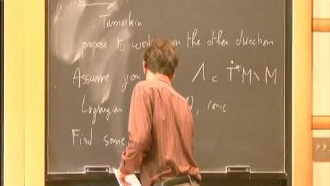 Microlocal theory of sheaves and link with symplectic geometry - Stephane Guillermou