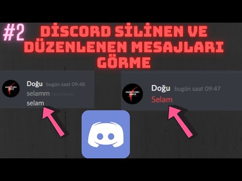 DİSCORD SİLİNEN,DÜZENLENEN MESAJLARI GÖRME ÇOK BASİT! - (2021)