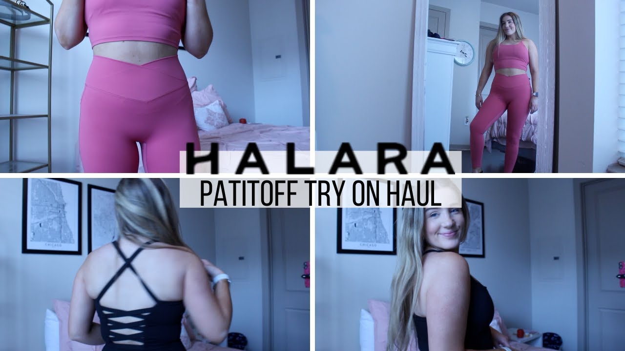 ACTIVE WEAR TRY ON HAUL! | halara patitoff collection try on haul