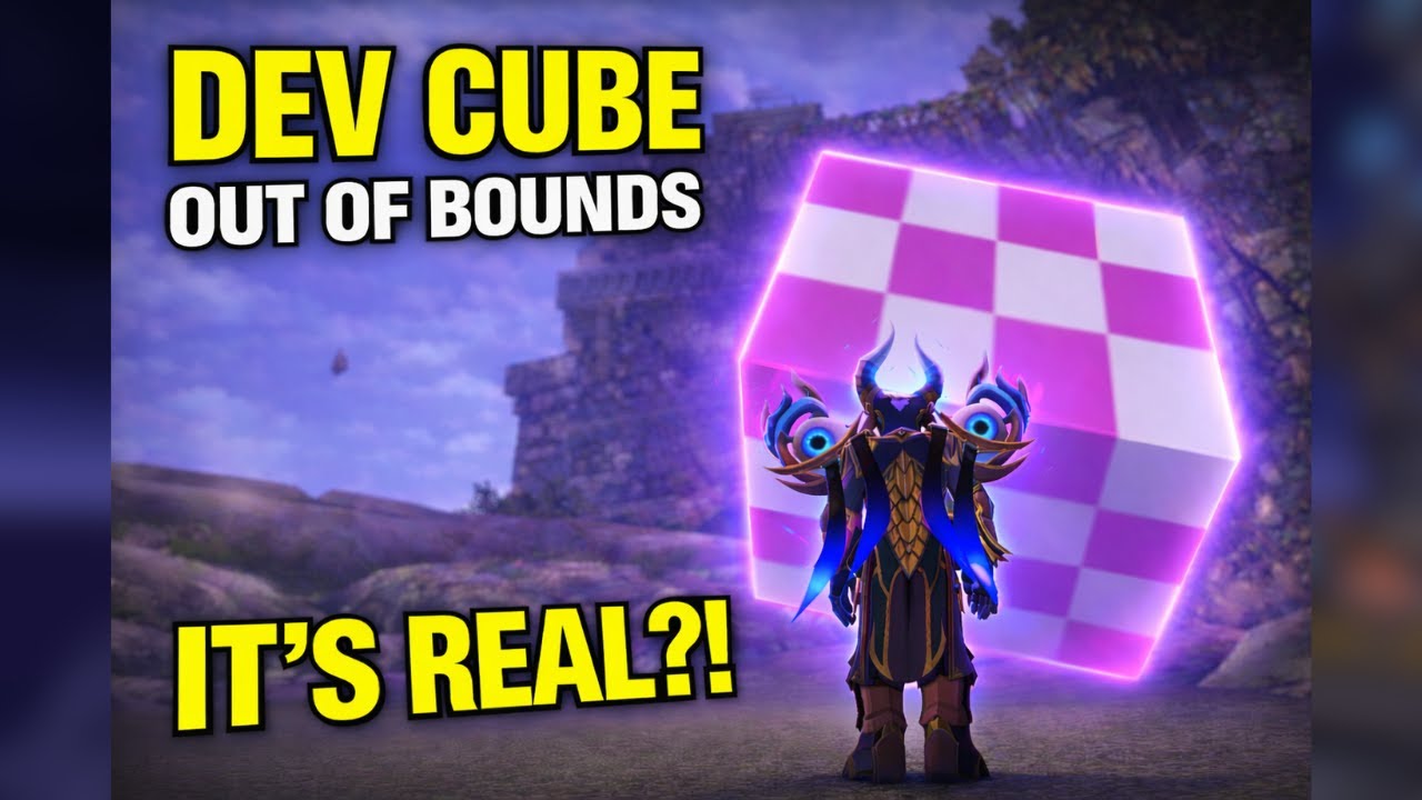 I Found a Developer Cube Outside Throne of Thunder - YouTube