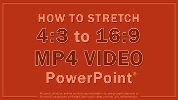 How to Stretch 4x3 to 16x9 Aspect Ratio Video in PowerPoint