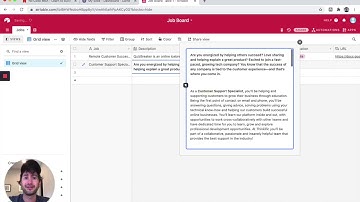 10 Minute No Code Job Board using Airtable and Carrd (1 of 2)
