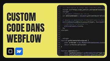 Custom code dans Webflow (Codesandbox)