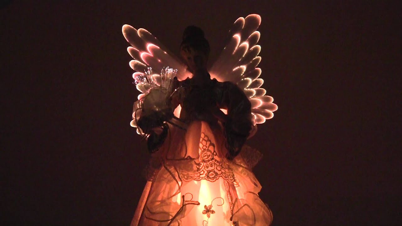 16" Lighted Victorian Angel Tree Topper