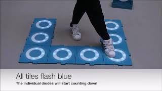 Moto Tiles Final Countdown Interactive Floor Tiles - Supplied by Axtion Tech