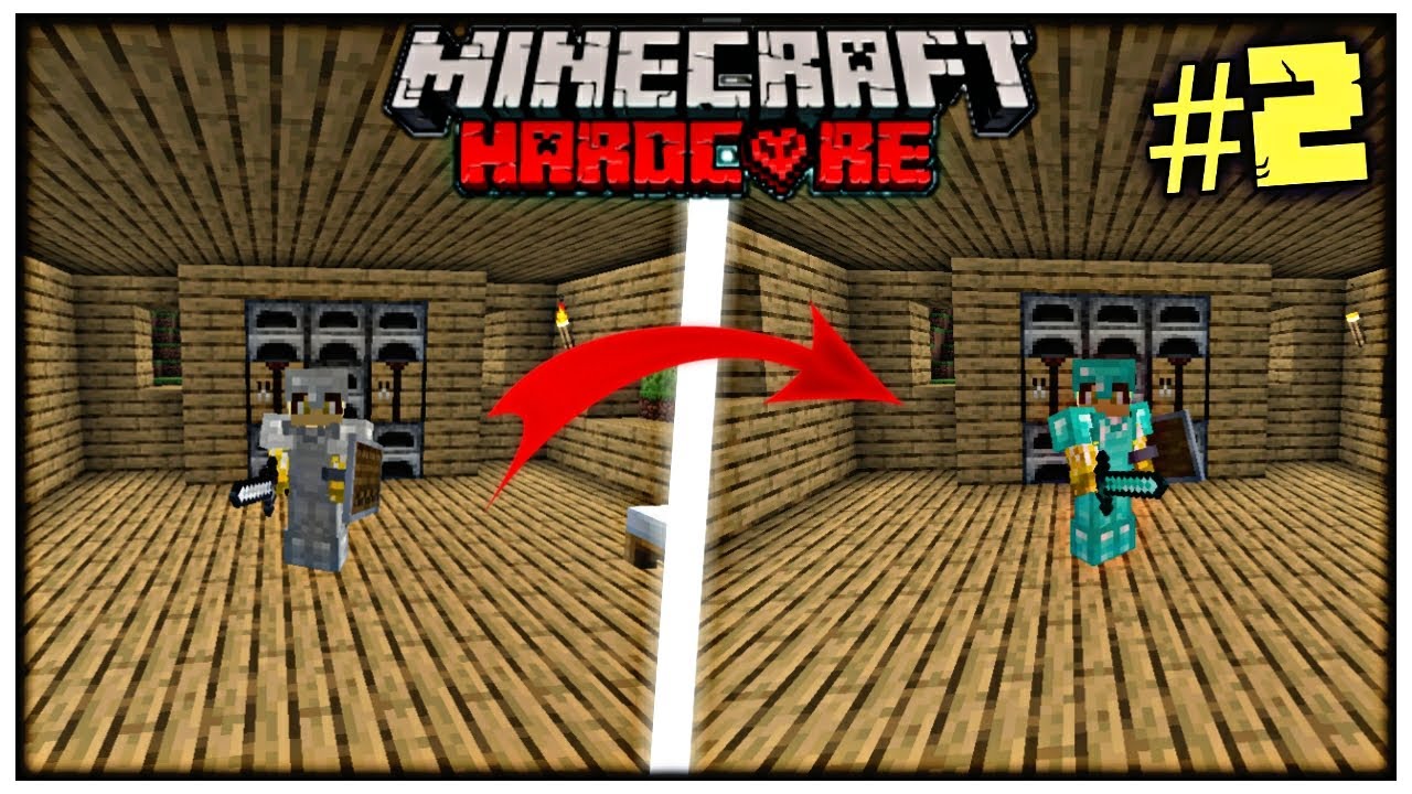 I Make Full Diamond Armor in My Hardcore World : Minecraft Hardcore ...