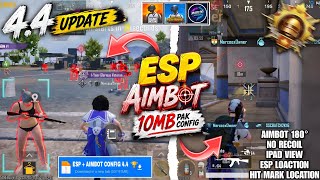 PUBG GLOBAL KR AND BGMI 4.4 AIMBOT| 4.4 NO RECOIL CONFIG| 4.4 WALL HACK COLOR HACK | GREEN BODY HACK screenshot 1