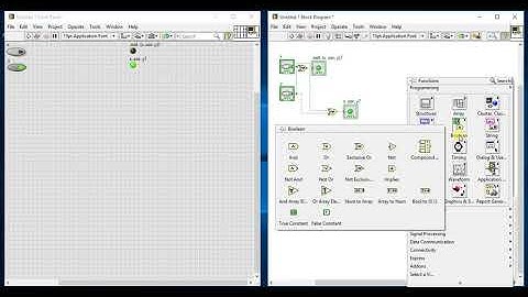 LabVIEW | Boolean Palette 04 - Not Ex-Or & Implies