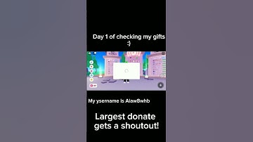 (Day 1) Checking my gifts until I get mage animation #roblox