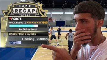 NBA2K20 ALL FINISHING BADGES IN 1 DAY!! BEST METHOD