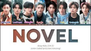 Stray Kids 'Novel' Lyrics (Color Coded Lyrics KAN/ROM/ENG)